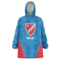 Personalized Italy Molise Wearable Blanket Hoodie Inspiration Flags Style