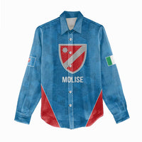 Personalized Italy Molise Women Casual Shirt Inspiration Flags Style