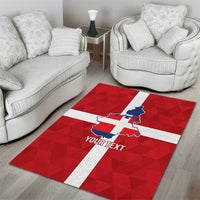 Personalized Italy Piedmont Area Rug Inspiration Flags Style