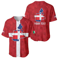 Personalized Italy Piedmont Baseball Jersey Inspiration Flags Style