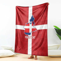 Personalized Italy Piedmont Blanket Inspiration Flags Style