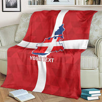 Personalized Italy Piedmont Blanket Inspiration Flags Style