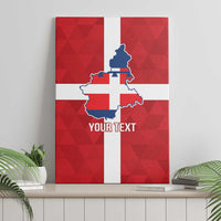 Personalized Italy Piedmont Canvas Wall Art Inspiration Flags Style