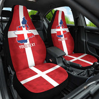 Personalized Italy Piedmont Car Seat Cover Inspiration Flags Style