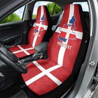 Personalized Italy Piedmont Car Seat Cover Inspiration Flags Style