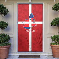 Personalized Italy Piedmont Door Cover Inspiration Flags Style - Wonder Print Shop