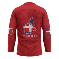 Personalized Italy Piedmont Hockey Jersey Inspiration Flags Style - Wonder Print Shop