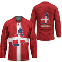 Personalized Italy Piedmont Hockey Jersey Inspiration Flags Style - Wonder Print Shop