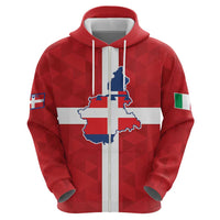 Personalized Italy Piedmont Hoodie Inspiration Flags Style