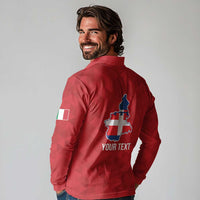 Personalized Italy Piedmont Long Sleeve Polo Shirt Inspiration Flags Style