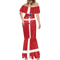 Personalized Italy Piedmont Mermaid Dress Inspiration Flags Style