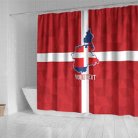 Personalized Italy Piedmont Shower Curtain Inspiration Flags Style