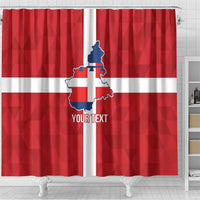 Personalized Italy Piedmont Shower Curtain Inspiration Flags Style