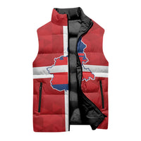 Personalized Italy Piedmont Sleeveless Puffer Jacket Inspiration Flags Style - Wonder Print Shop