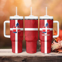 Personalized Italy Piedmont Tumbler With Handle Inspiration Flags Style