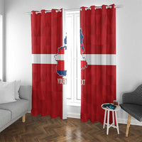 Personalized Italy Piedmont Window Curtain Inspiration Flags Style