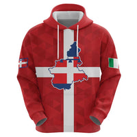 Personalized Italy Piedmont Zip Hoodie Inspiration Flags Style