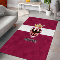 Personalized Italy Provincia Autonoma di Trento Area Rug Inspiration Flags Style