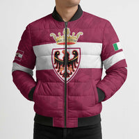 Personalized Italy Provincia Autonoma di Trento Bomber Puffer Jacket Inspiration Flags Style - Wonder Print Shop