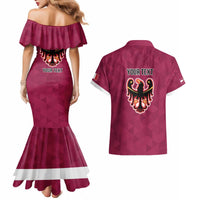 Personalized Italy Provincia Autonoma di Trento Couples Matching Mermaid Dress and Hawaiian Shirt Inspiration Flags Style