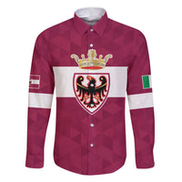 Personalized Italy Provincia Autonoma di Trento Family Matching Short Sleeve Bodycon Dress and Hawaiian Shirt Inspiration Flags Style