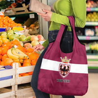 Personalized Italy Provincia Autonoma di Trento Grocery Bag Inspiration Flags Style