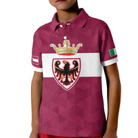 Personalized Italy Provincia Autonoma di Trento Kid Polo Shirt Inspiration Flags Style