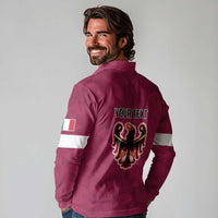 Personalized Italy Provincia Autonoma di Trento Long Sleeve Polo Shirt Inspiration Flags Style