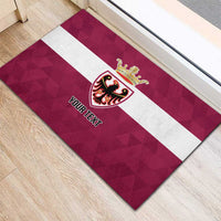 Personalized Italy Provincia Autonoma di Trento Rubber Doormat Inspiration Flags Style