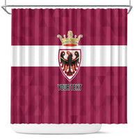 Personalized Italy Provincia Autonoma di Trento Shower Curtain Inspiration Flags Style