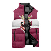Personalized Italy Provincia Autonoma di Trento Sleeveless Puffer Jacket Inspiration Flags Style - Wonder Print Shop