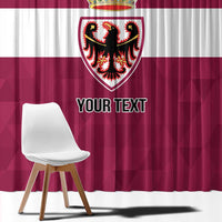 Personalized Italy Provincia Autonoma di Trento Window Curtain Inspiration Flags Style