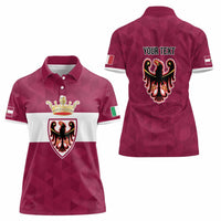 Personalized Italy Provincia Autonoma di Trento Women Polo Shirt Inspiration Flags Style
