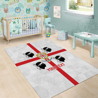 Personalized Italy Sardinia Area Rug Inspiration Flags Style