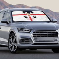 Personalized Italy Sardinia Auto Sun Shade Inspiration Flags Style - Wonder Print Shop