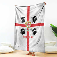 Personalized Italy Sardinia Blanket Inspiration Flags Style