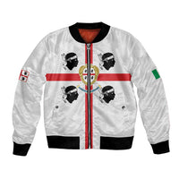 Personalized Italy Sardinia Bomber Jacket Inspiration Flags Style