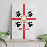 Personalized Italy Sardinia Canvas Wall Art Inspiration Flags Style