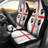 Personalized Italy Sardinia Car Seat Cover Inspiration Flags Style