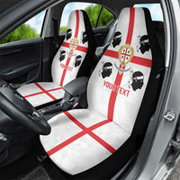 Personalized Italy Sardinia Car Seat Cover Inspiration Flags Style