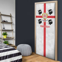 Personalized Italy Sardinia Door Cover Inspiration Flags Style - Wonder Print Shop