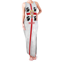 Personalized Italy Sardinia Family Matching Tank Maxi Dress and Hawaiian Shirt Inspiration Flags Style