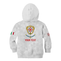 Personalized Italy Sardinia Kid Hoodie Inspiration Flags Style