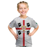 Personalized Italy Sardinia Kid T Shirt Inspiration Flags Style