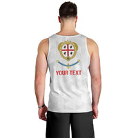 Personalized Italy Sardinia Men Tank Top Inspiration Flags Style