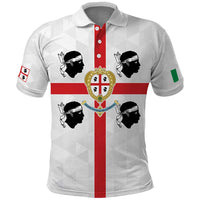 Personalized Italy Sardinia Polo Shirt Inspiration Flags Style