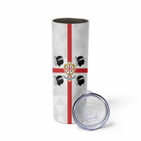 Personalized Italy Sardinia Skinny Tumbler Inspiration Flags Style