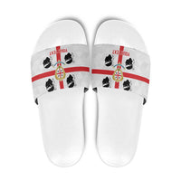 Personalized Italy Sardinia Slide Sandals Inspiration Flags Style - Wonder Print Shop
