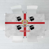 Personalized Italy Sardinia Tablecloth Inspiration Flags Style
