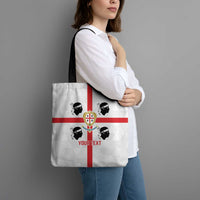 Personalized Italy Sardinia Tote Bag Inspiration Flags Style - Wonder Print Shop
